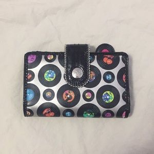 Vinyl covered wallet